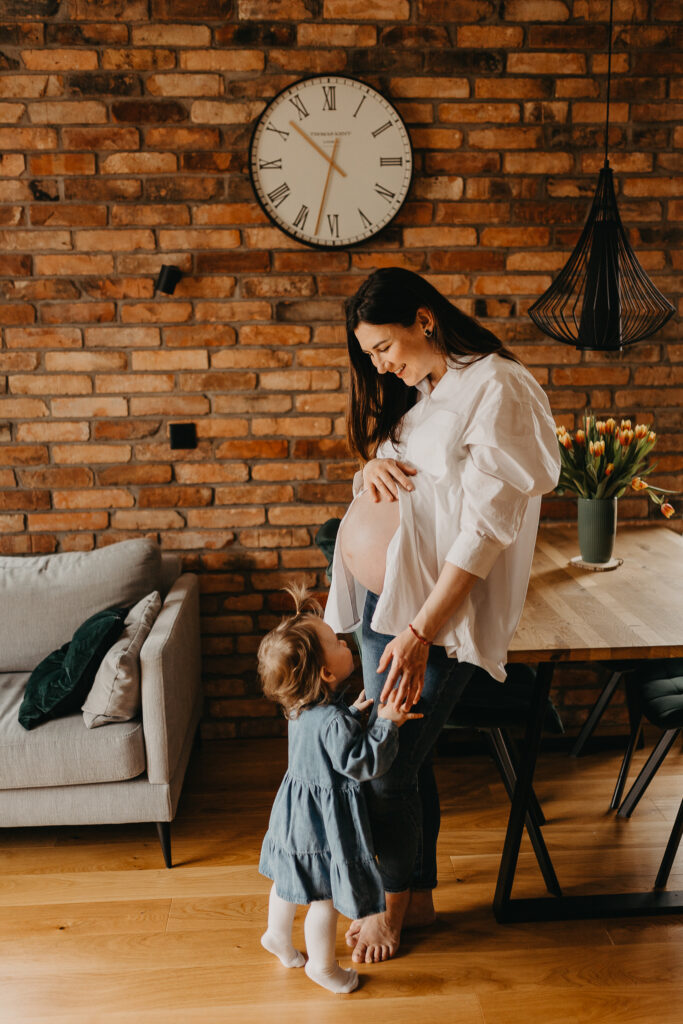 fotograf na sesję ciążową lifestyle Gdynia